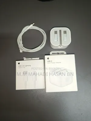 আইফোন চার্জার ও কভার