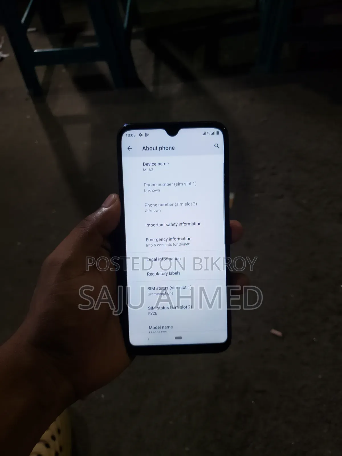 Xiaomi Mi A3 64 GB Blue