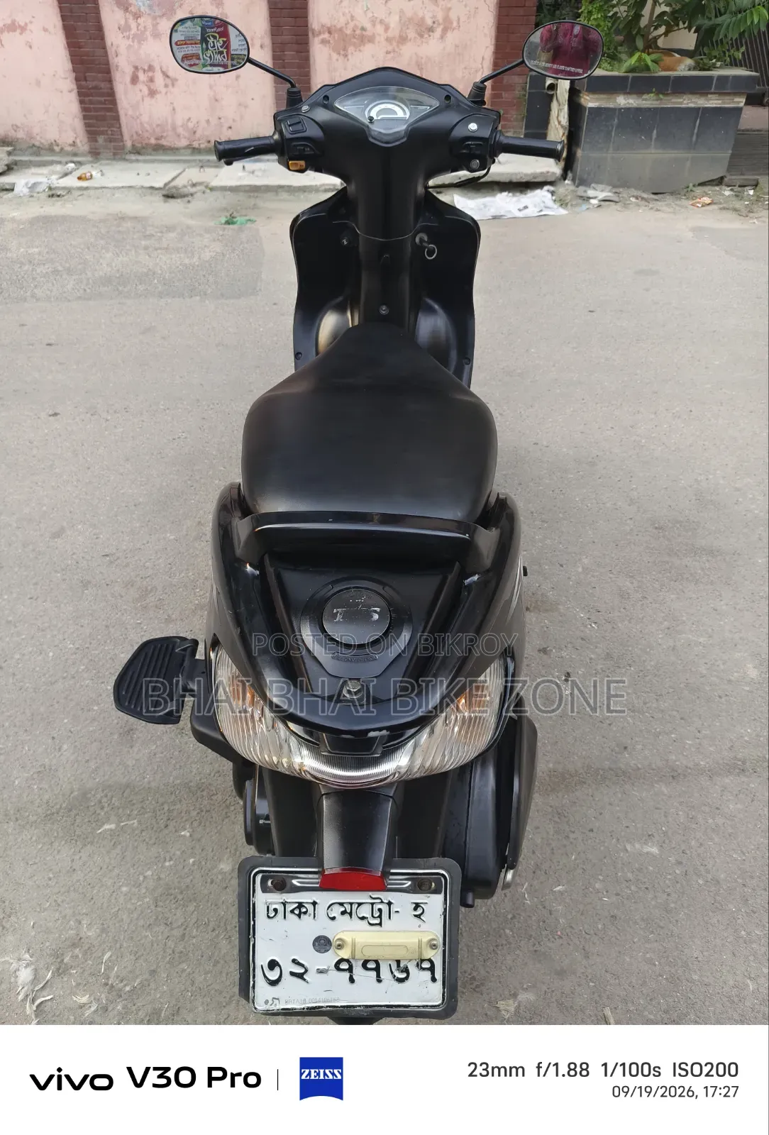 TVS Wego 2018 Black