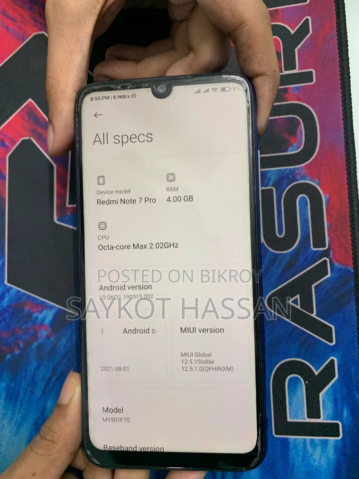 Xiaomi Redmi Note 7 Pro 64 GB Blue