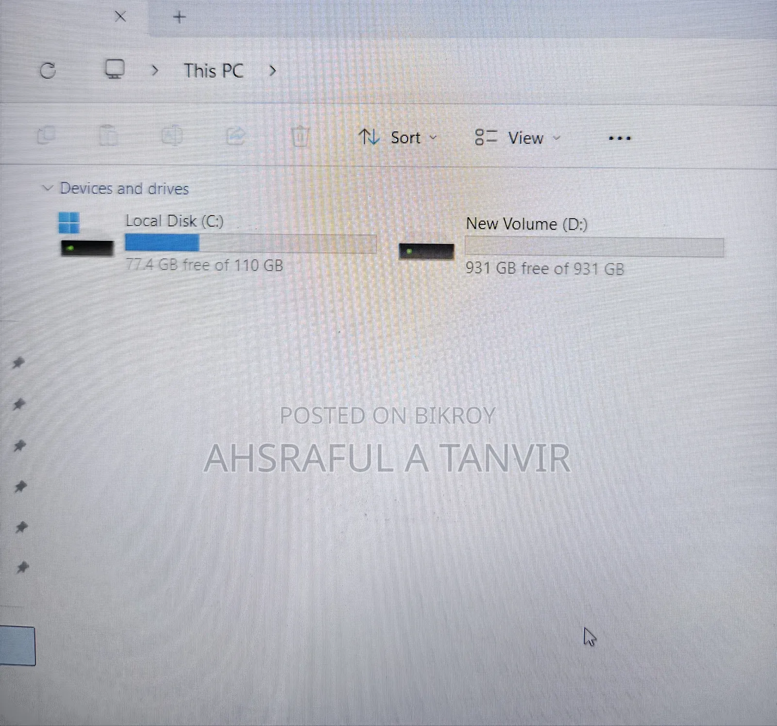 Laptop Asus 16GB Intel Core i5 HDD+SSD 1T