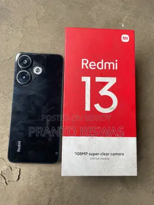 শাওমি রেডমি ১৩ ১২৮ জিবি কালো