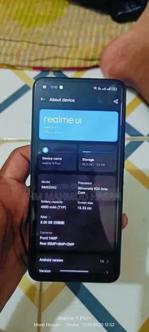Realme 9 Pro+ 128 GB Black