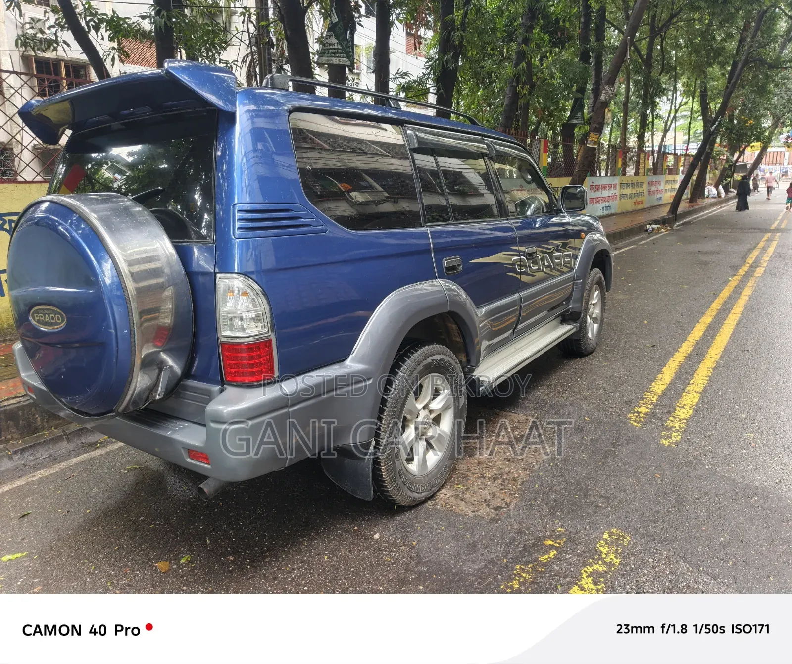 Toyota Land Cruiser Prado 2.7 16V 3-door 1999 Blue