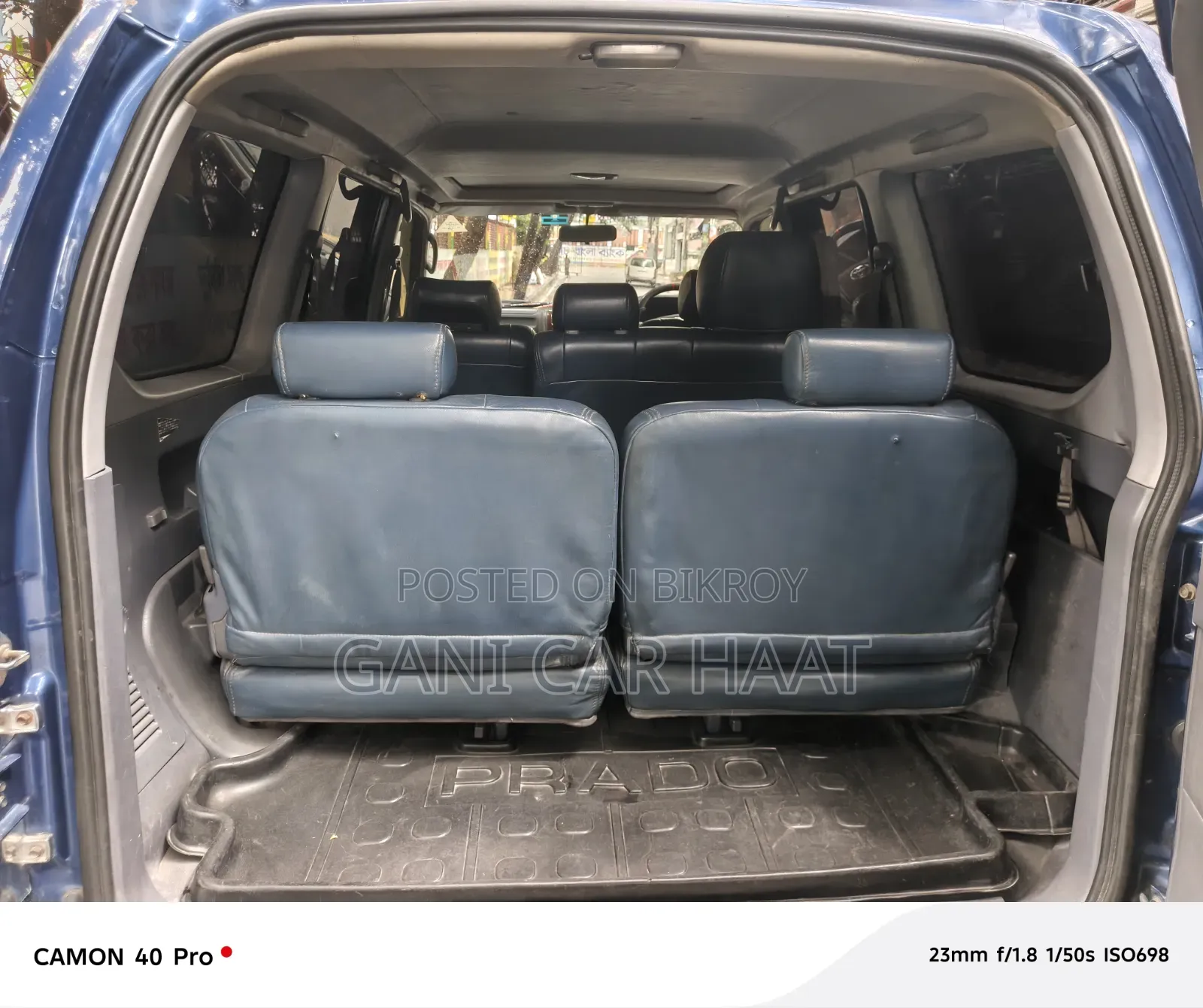 Toyota Land Cruiser Prado 2.7 16V 3-door 1999 Blue