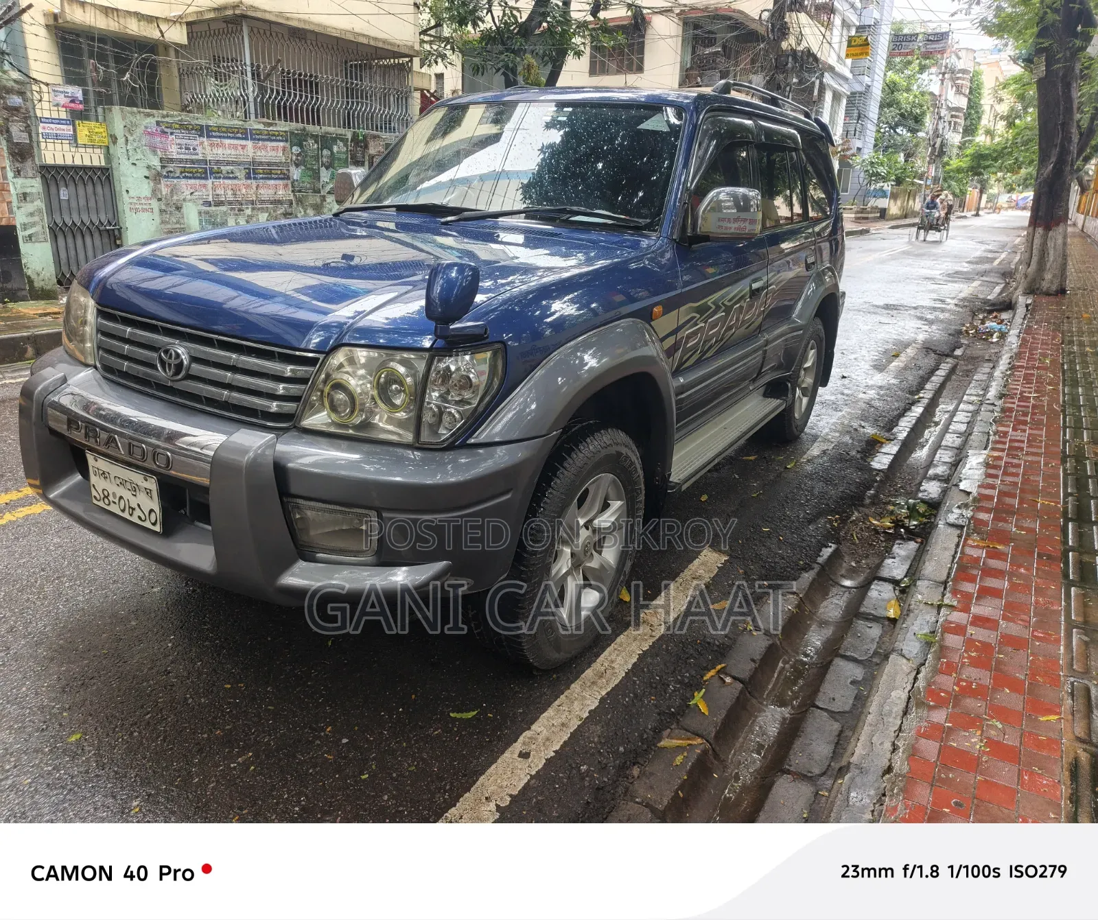 Toyota Land Cruiser Prado 2.7 16V 3-door 1999 Blue