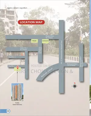 Furnished 3bdrm Apartment in Green Heaven, Mohammadpur for sale