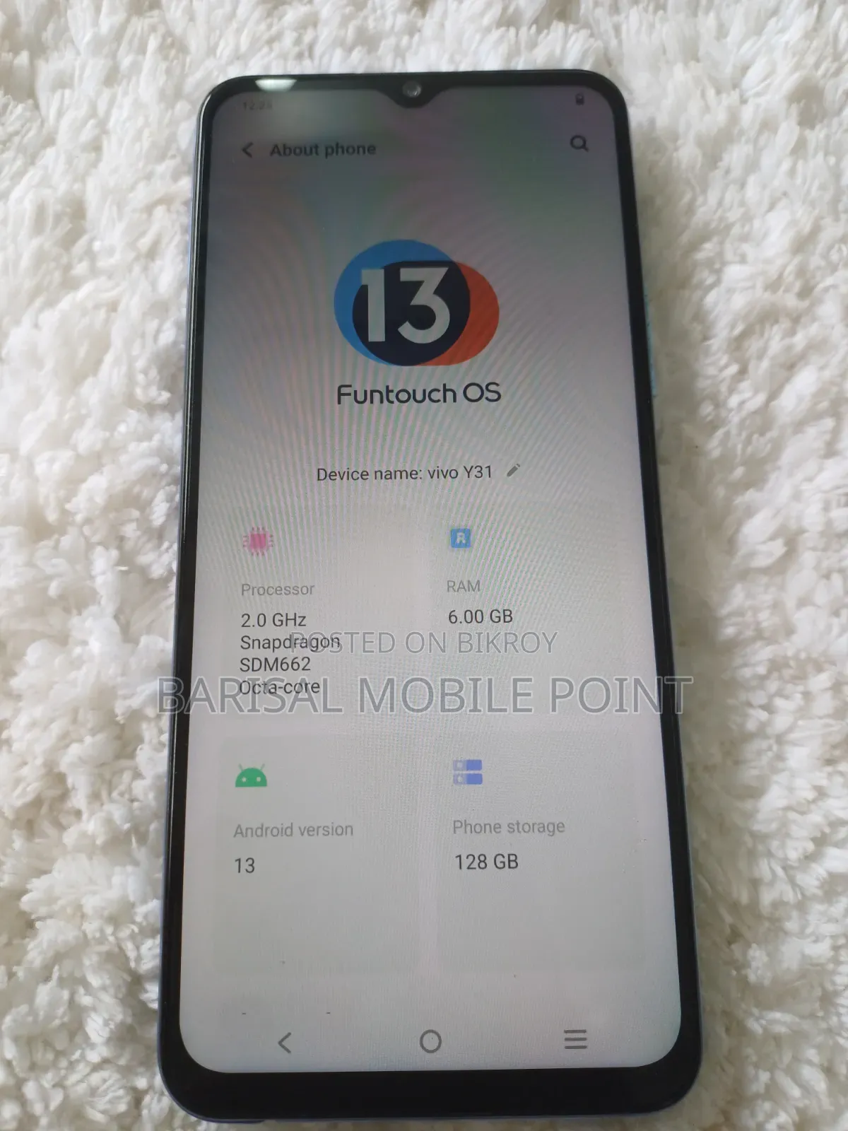 Vivo Y31 128 GB