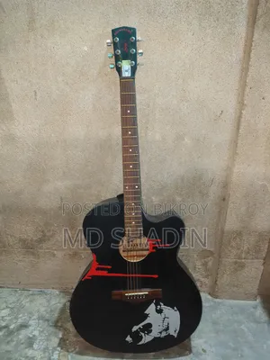 Signature Gogos Black Original Guitar.