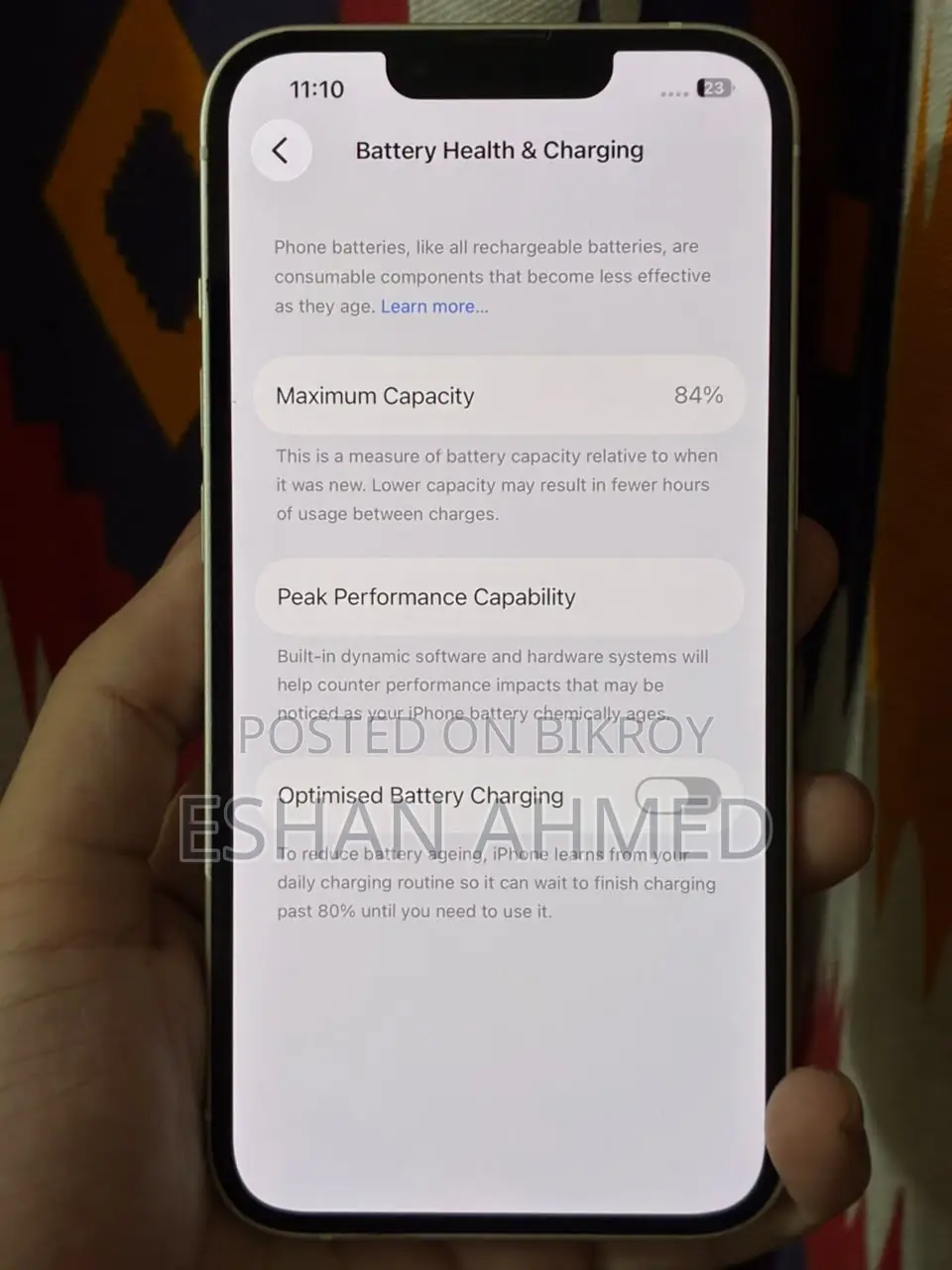 অ্যাপল আইফোন ১৩ ১২৮ জিবি হোয়াইট
