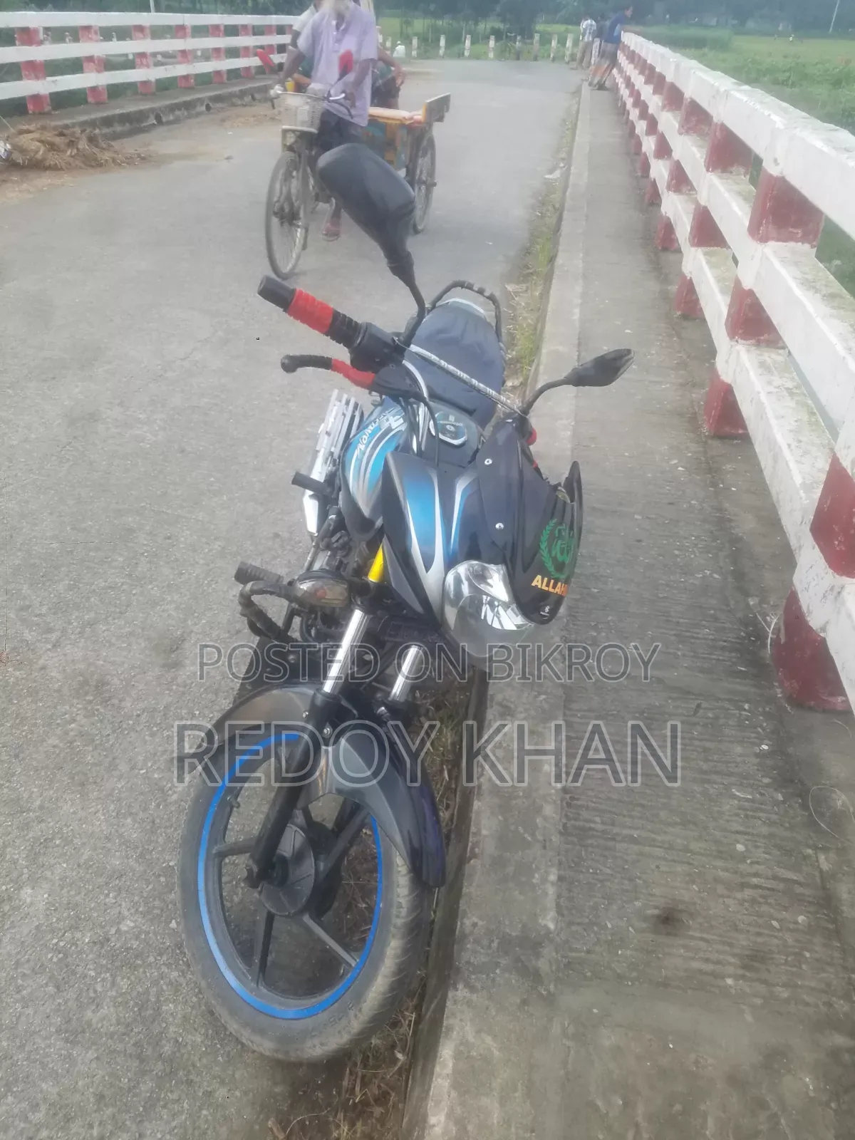 বাজাজ ডিসকভার ১০০ ২০১৮ নীল