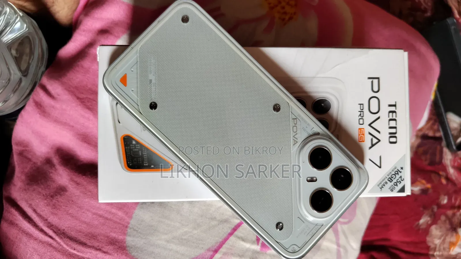 টেকনো পোভা ৭ প্রো ৫জি ২৫৬ জিবি সিলভার