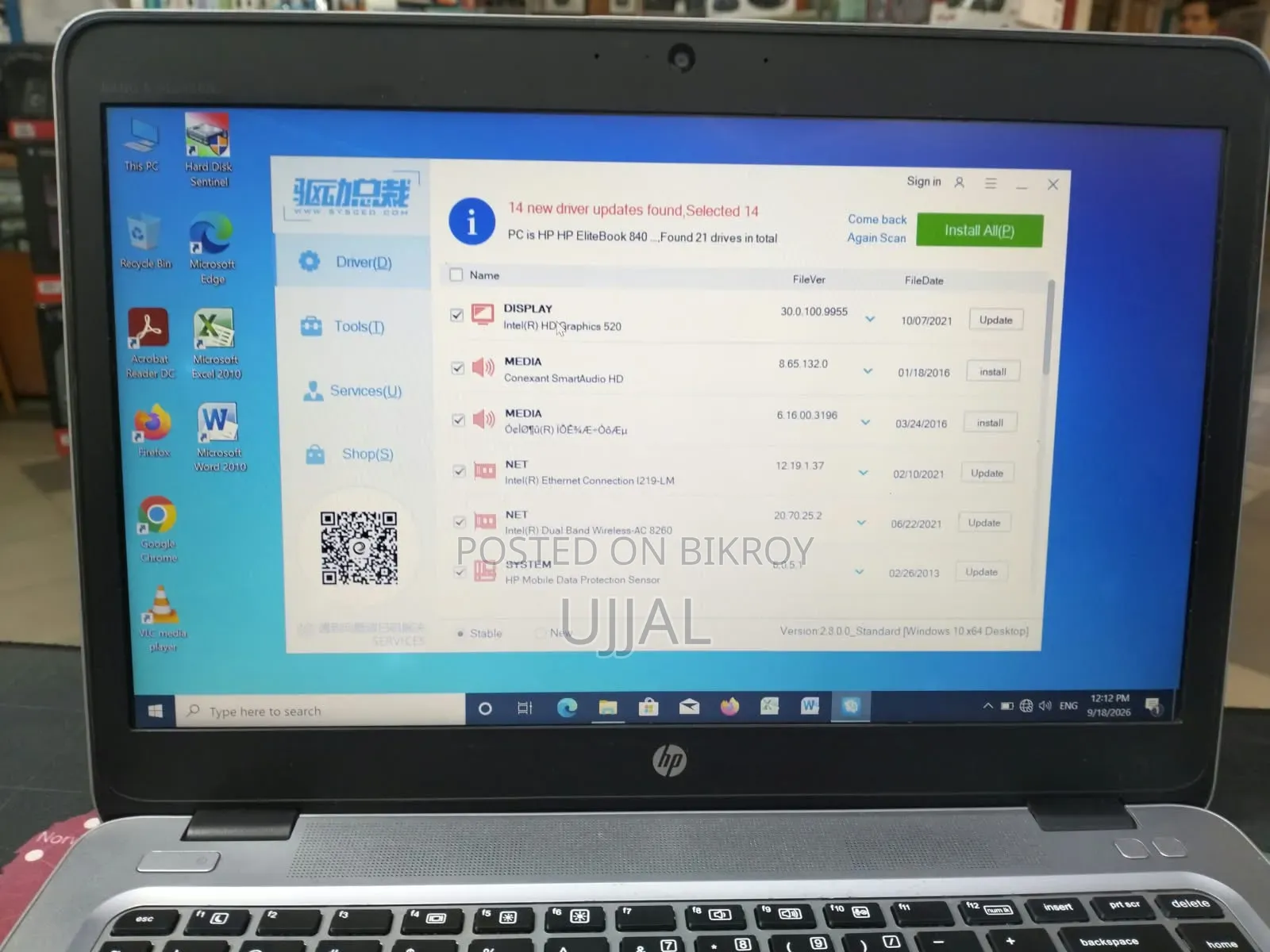 Laptop HP EliteBook 840 G3 8GB Intel Core i5 HDD 500GB