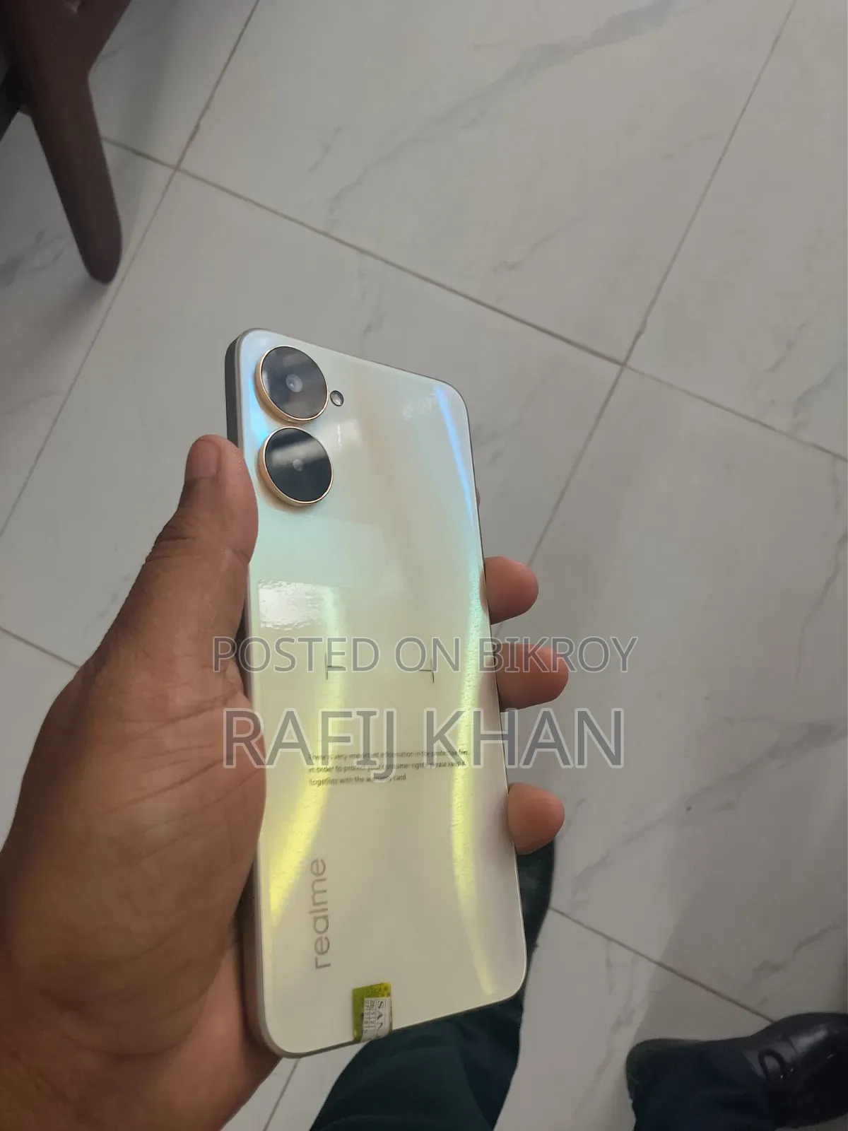 Realme V30 128 GB Rose Gold