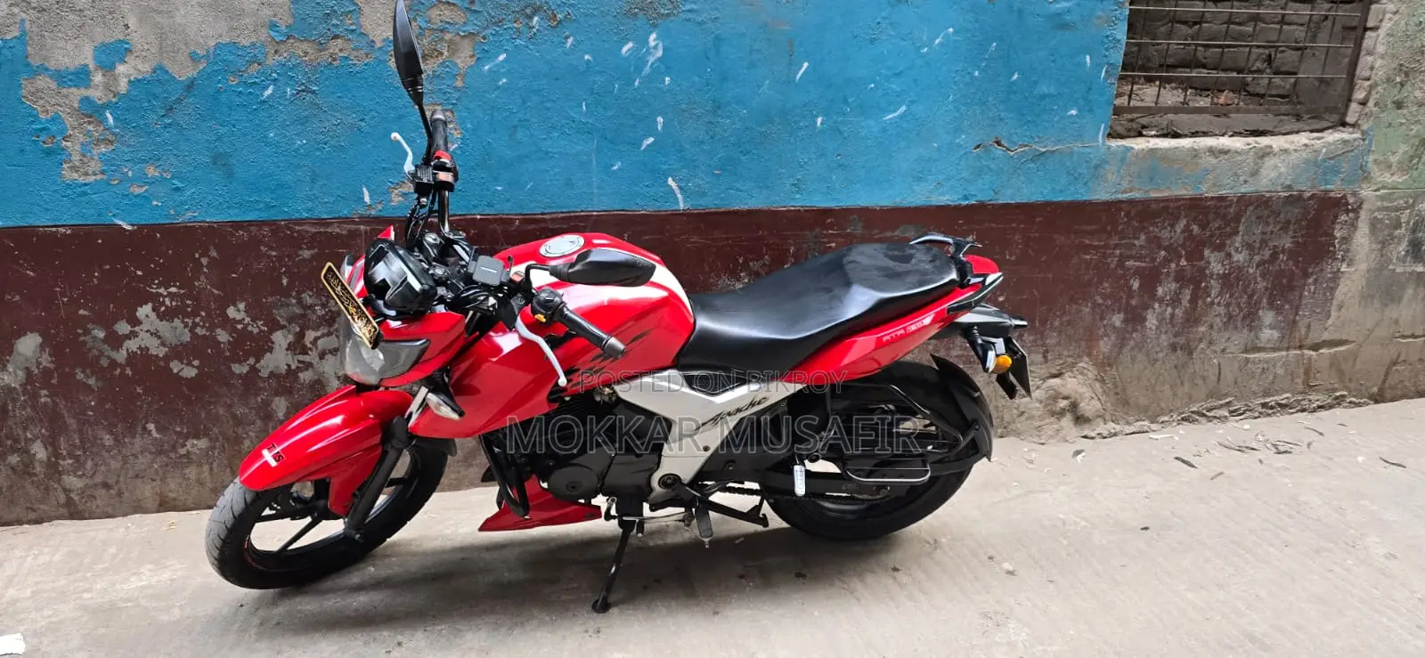 টিভিএস আপাচি ১৬০ ৪ভি ২০১৯ লাল