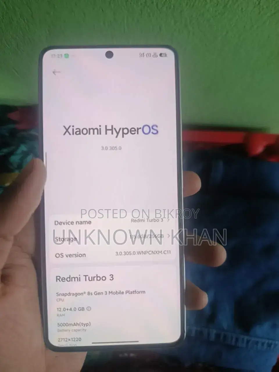 Xiaomi Redmi Turbo 3 256 GB Silver