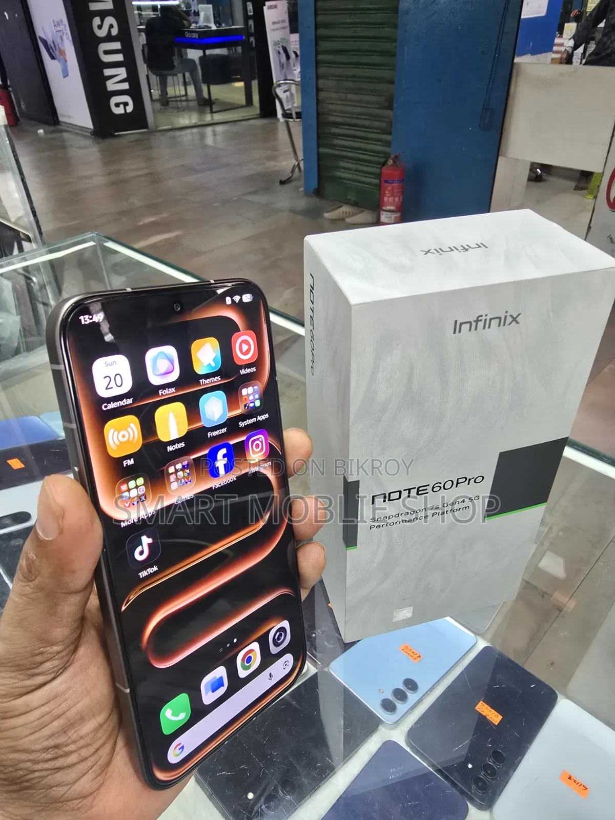 Infinix Note 60 Pro 256 GB Bronze