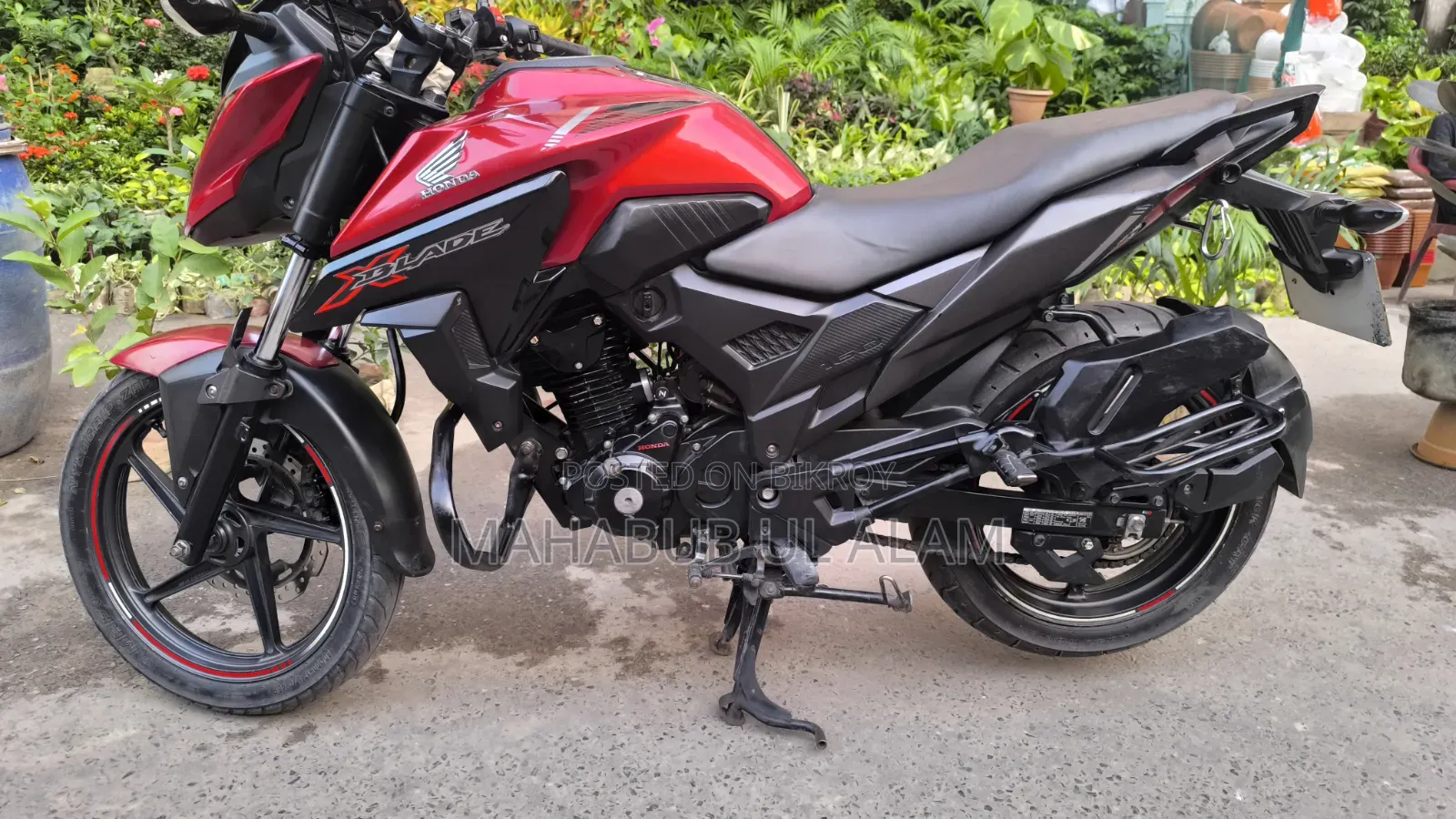 হোন্ডা এক্স-ব্লেড ১৬০ ২০২০ লাল