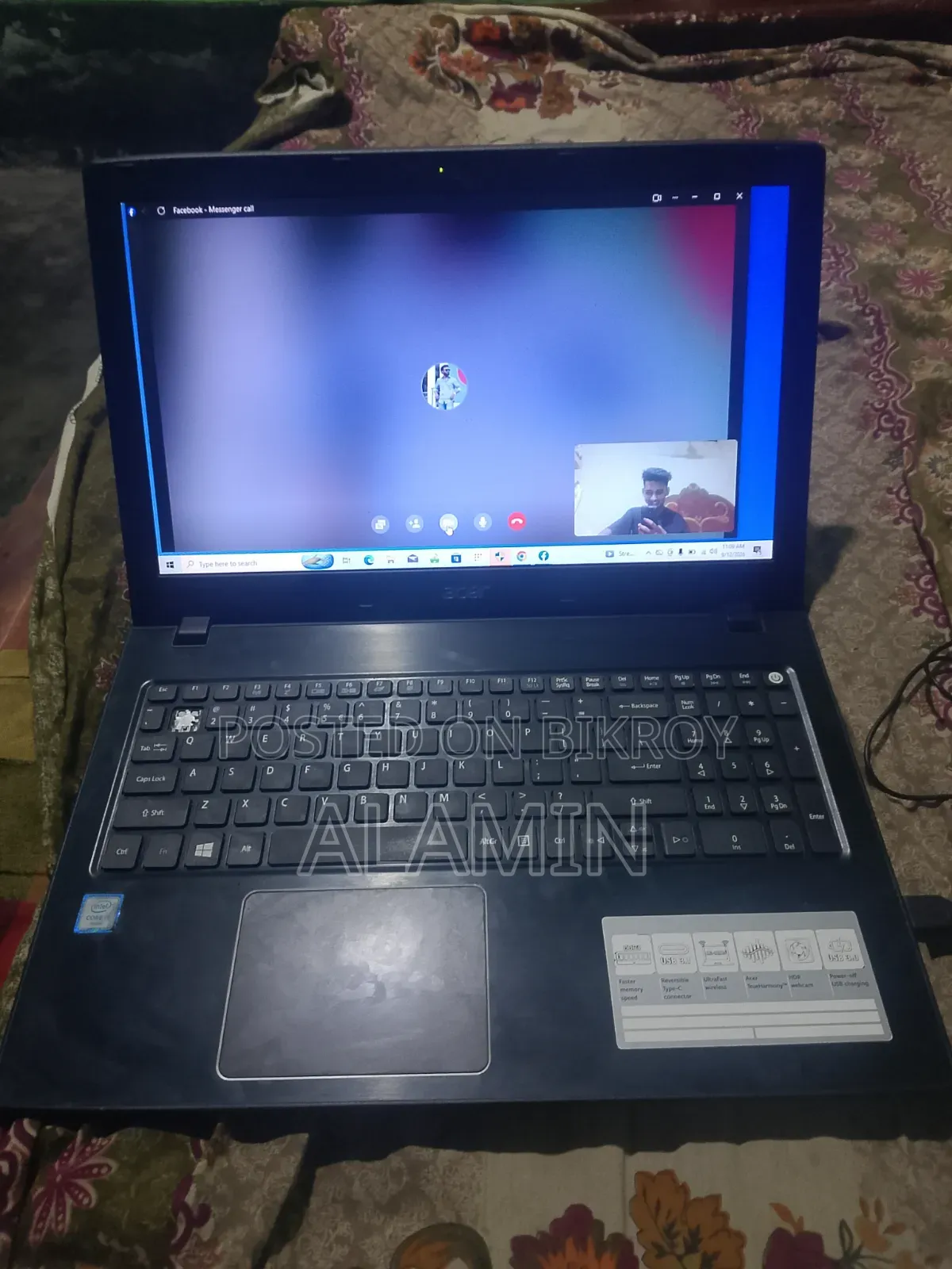 Laptop Acer AcerNote 4GB Intel Core i3 SSD 256GB