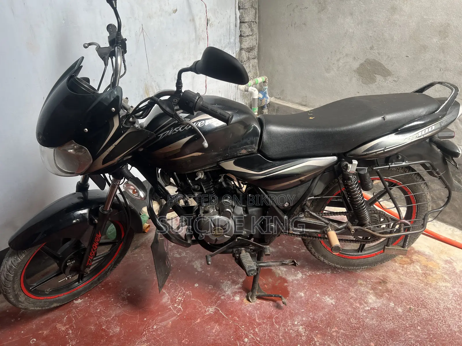 Bajaj Discover 100 2017 Black