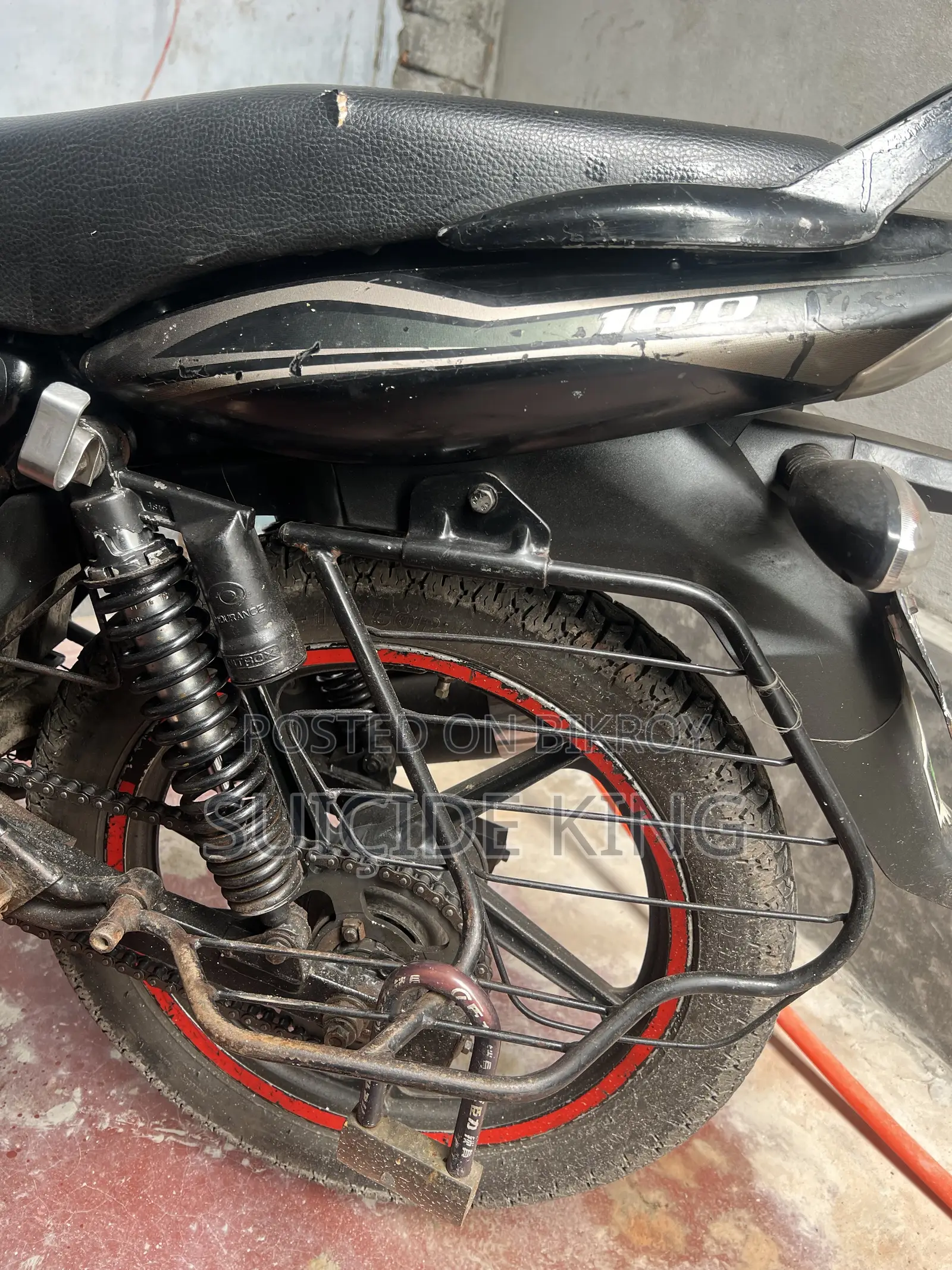 Bajaj Discover 100 2017 Black