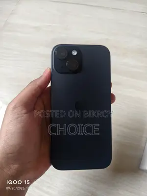 অ্যাপল আইফোন ১৫ ১২৮ জিবি ব্ল্যাক
