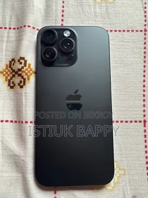 New Apple iPhone 16 Pro Max 256 GB Black