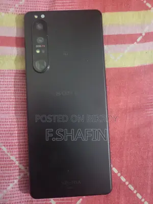 সনি এক্সপেরিয়া ১ ৩য় প্রজন্ম ২৫৬ জিবি ব্ল্যাক