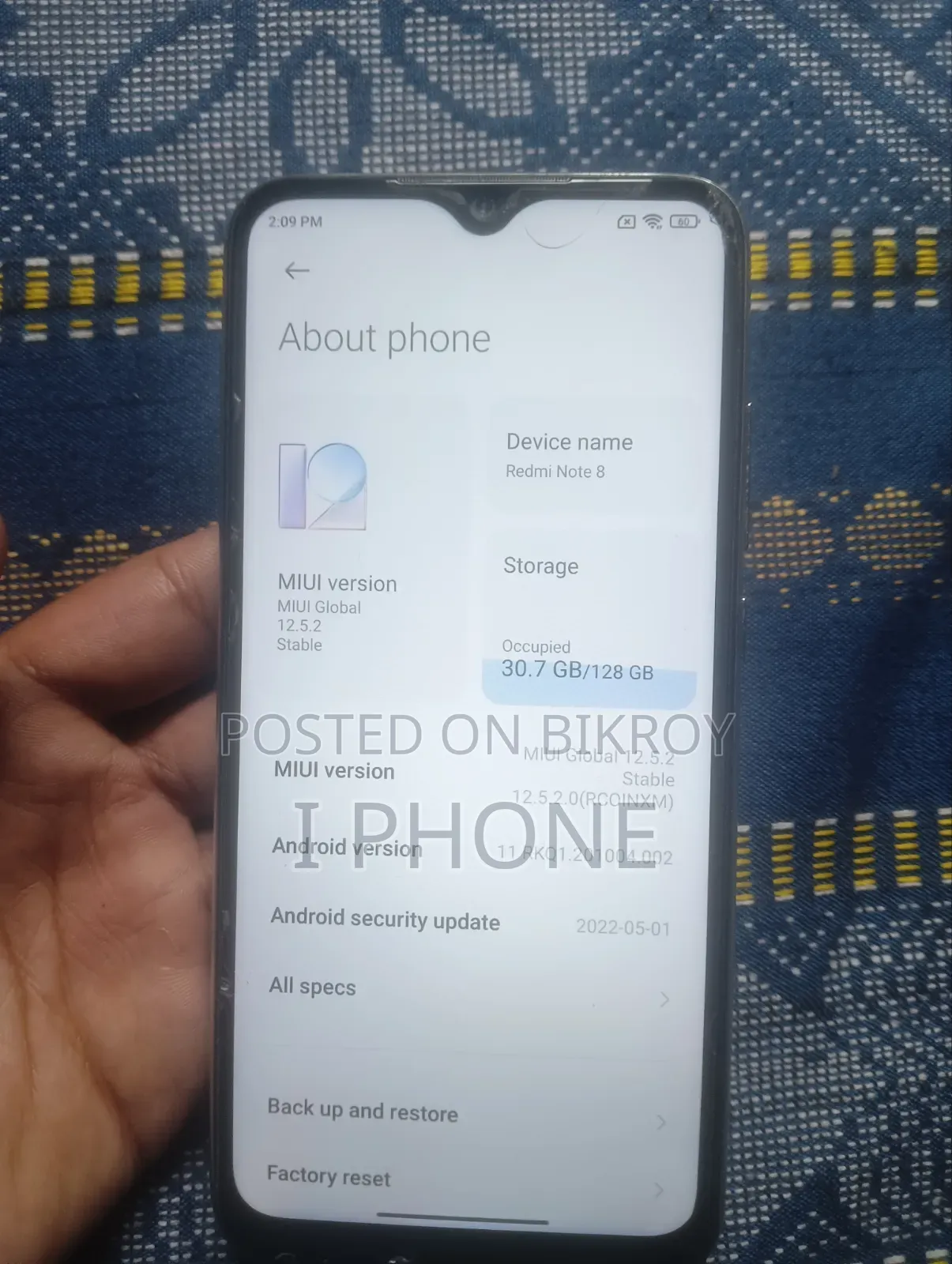 শাওমি রেডমি নোট ৮ ১২৮ জিবি লাল