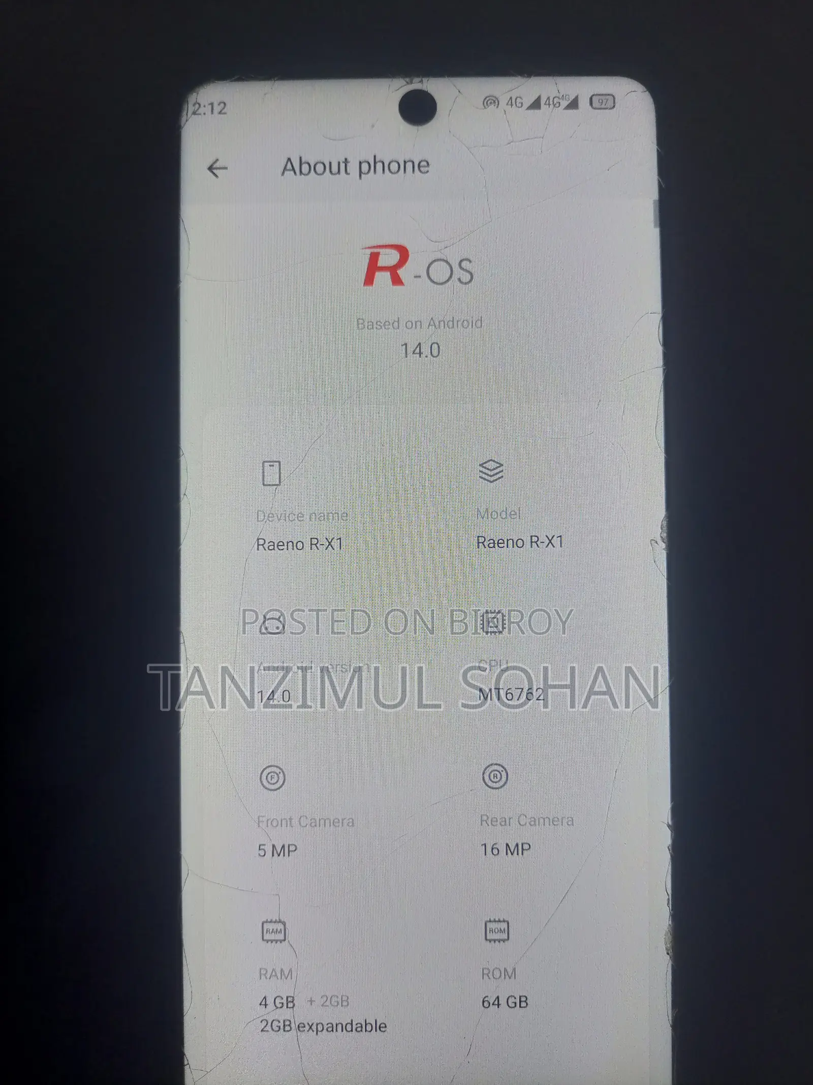 Mobile Phone 64 GB Black