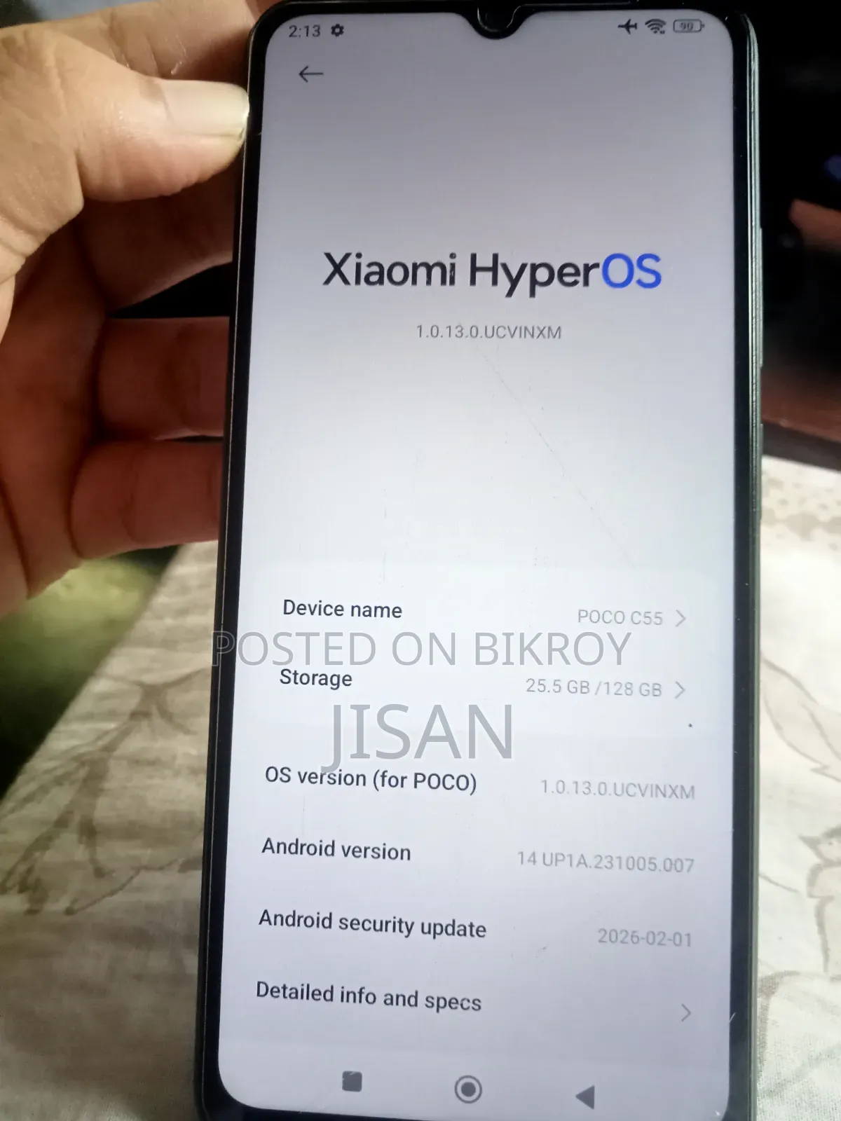 Xiaomi Poco C55 128 GB Green