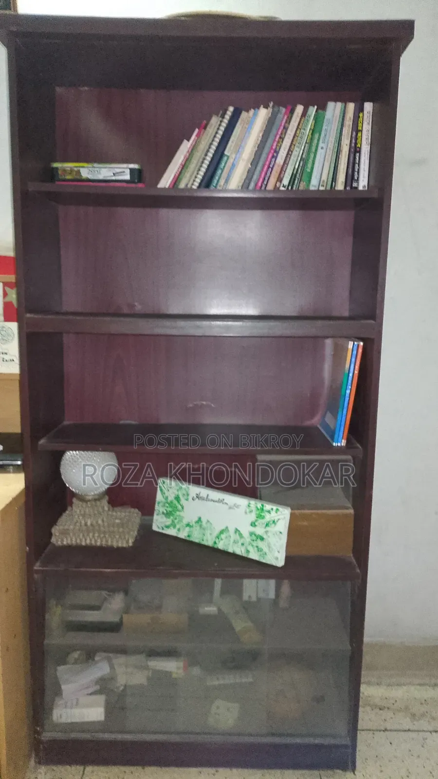 Bookshelf . Material: Board .