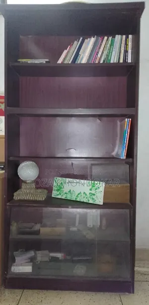 বুক সেলফ . Material: Board Er .