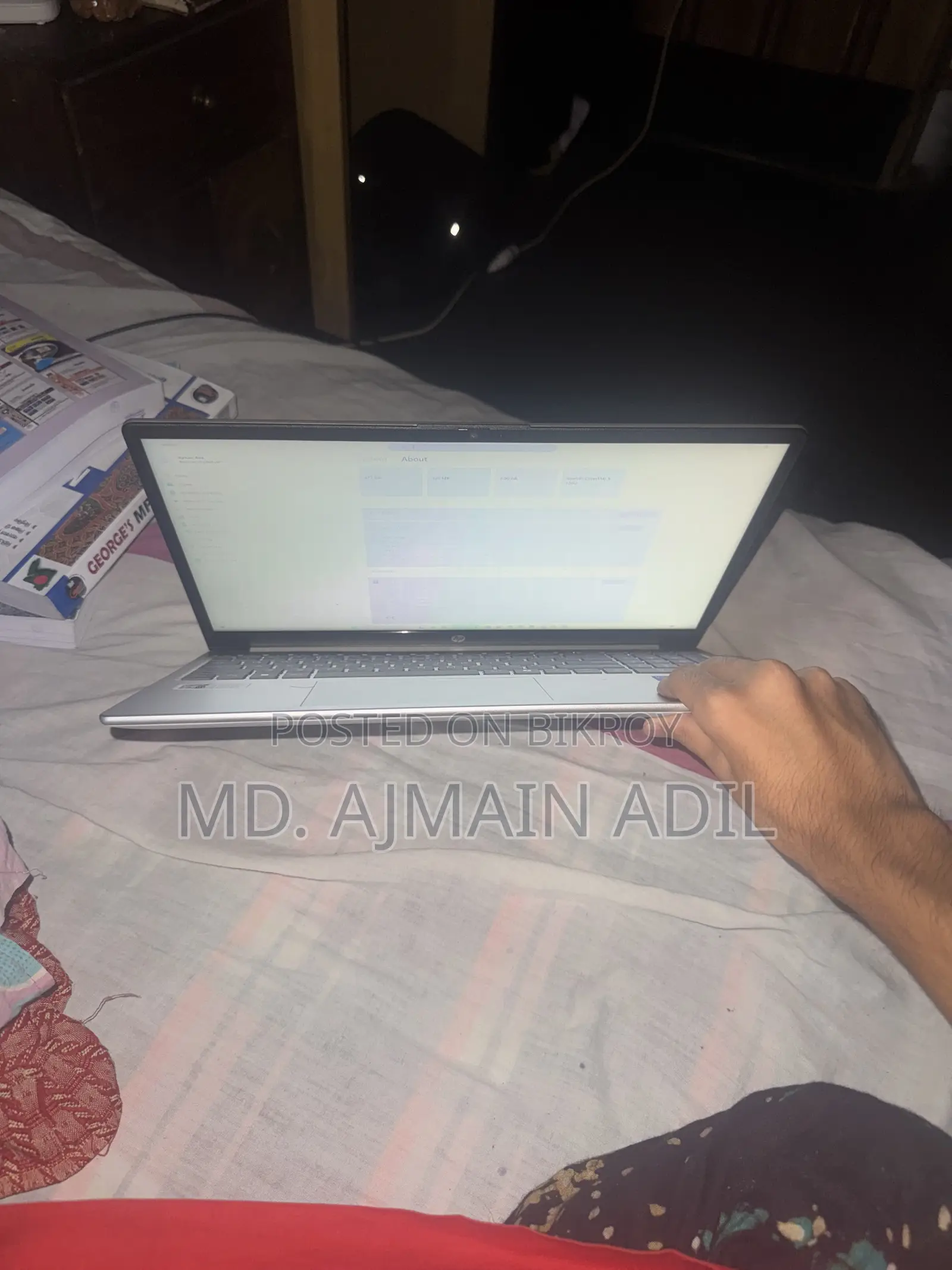 Laptop HP 15-fd0290ns 8GB Intel Core i5 SSD 512GB