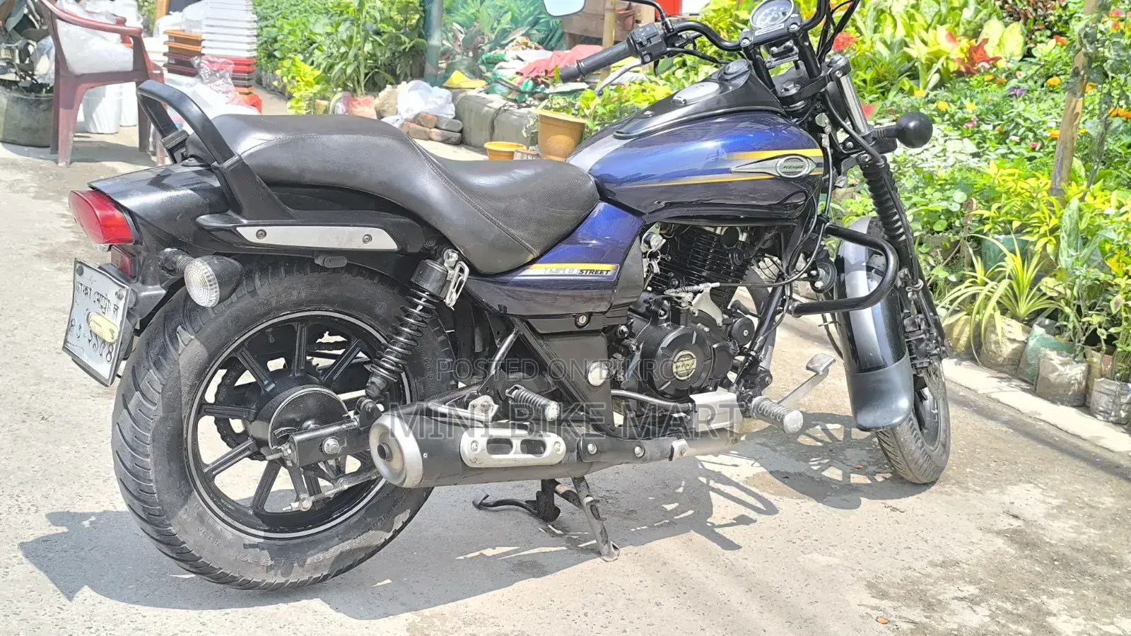 Bajaj Avenger 150 Street 2017 Blue