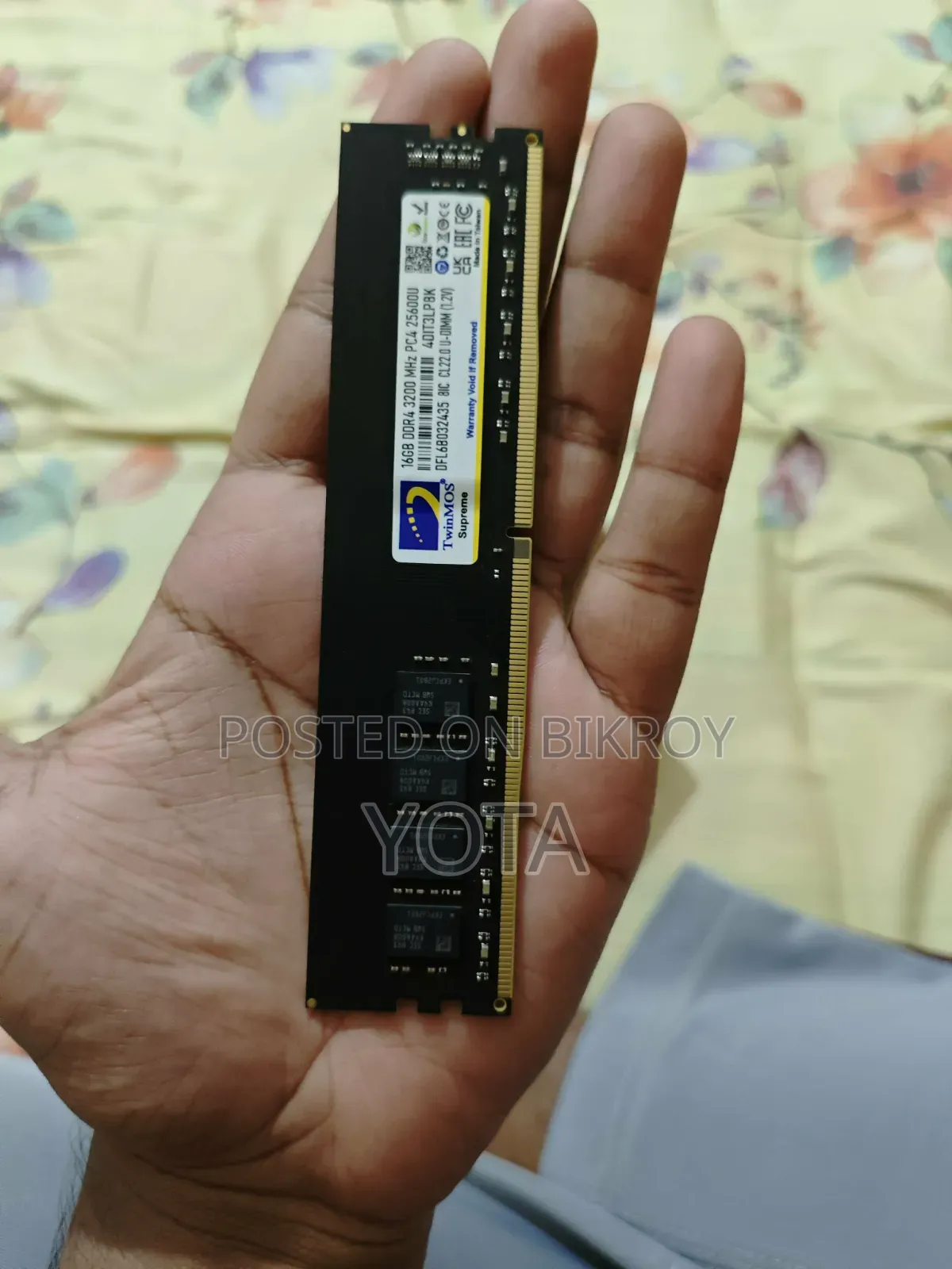 টুইনমস ১৬জিবি ডিডিআর৪ ৩২০০মেগাহার্জ র‍্যাম
