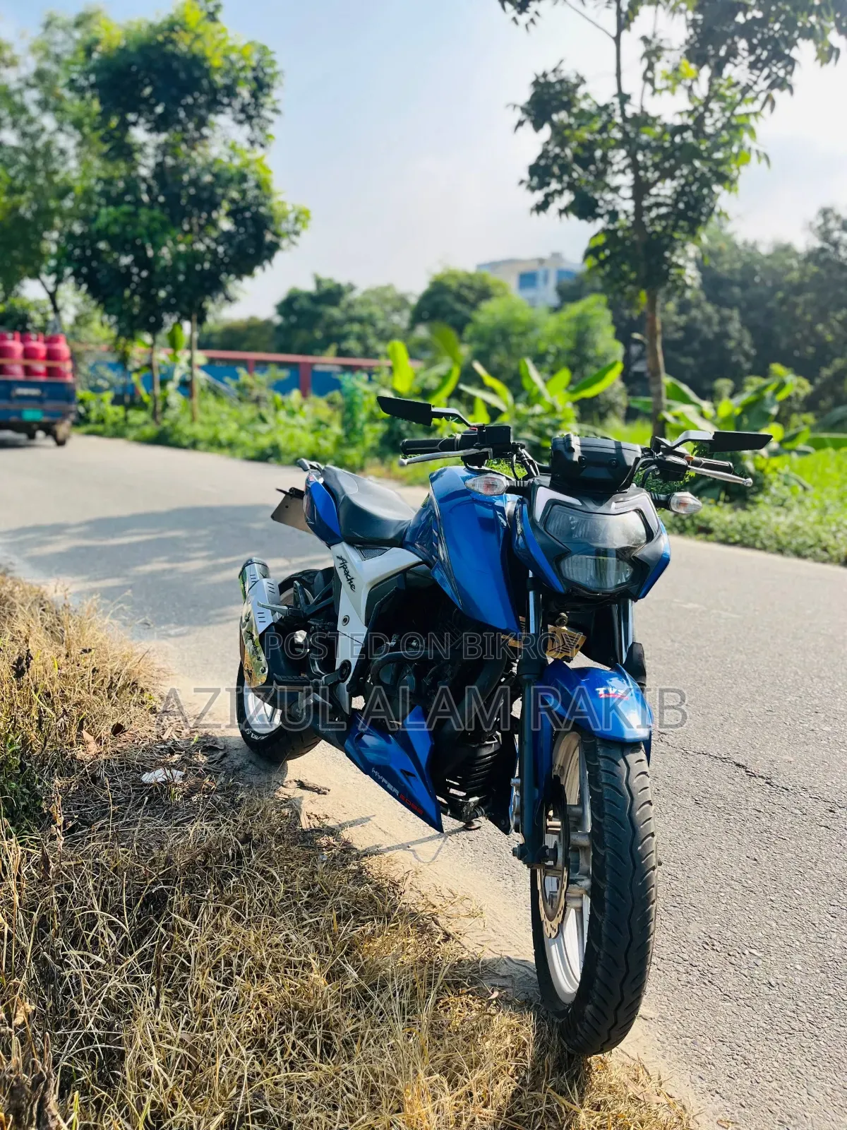 TVS Apache RTR 160 4V 2021 Blue