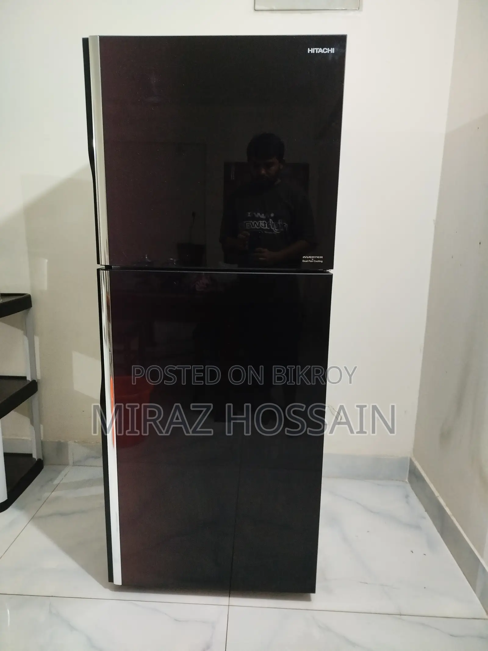 Hitachi Inverter Refrigerator R-Vg420p8pb | 375L | Non Frost |(KD)