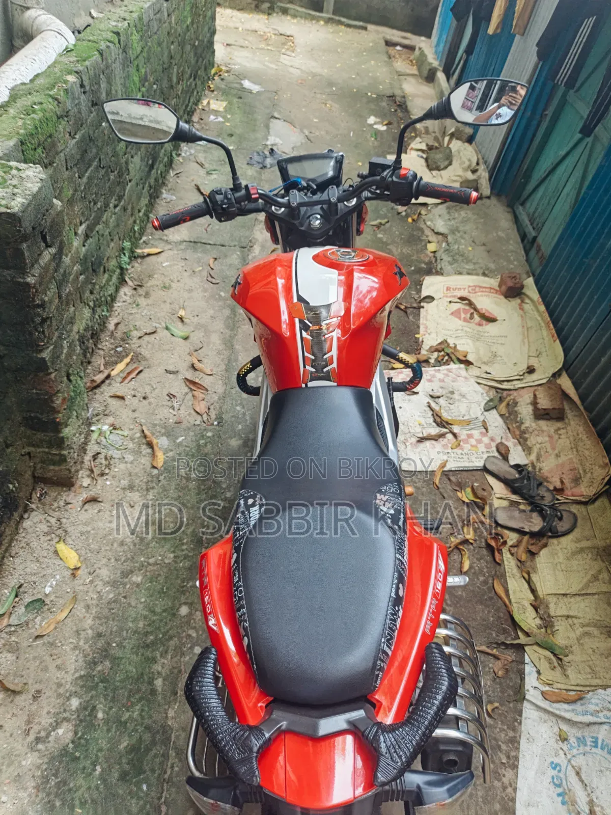 TVS Apache RTR 160 4V 2021 Red