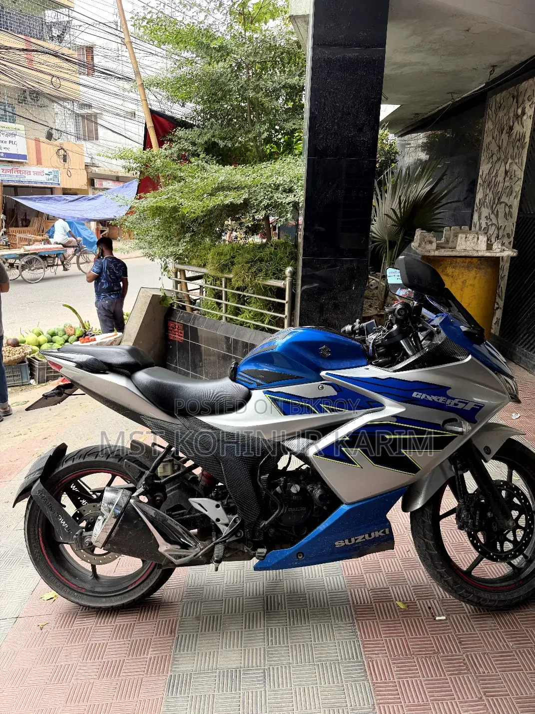 Suzuki Gixxer SF 2021 Blue