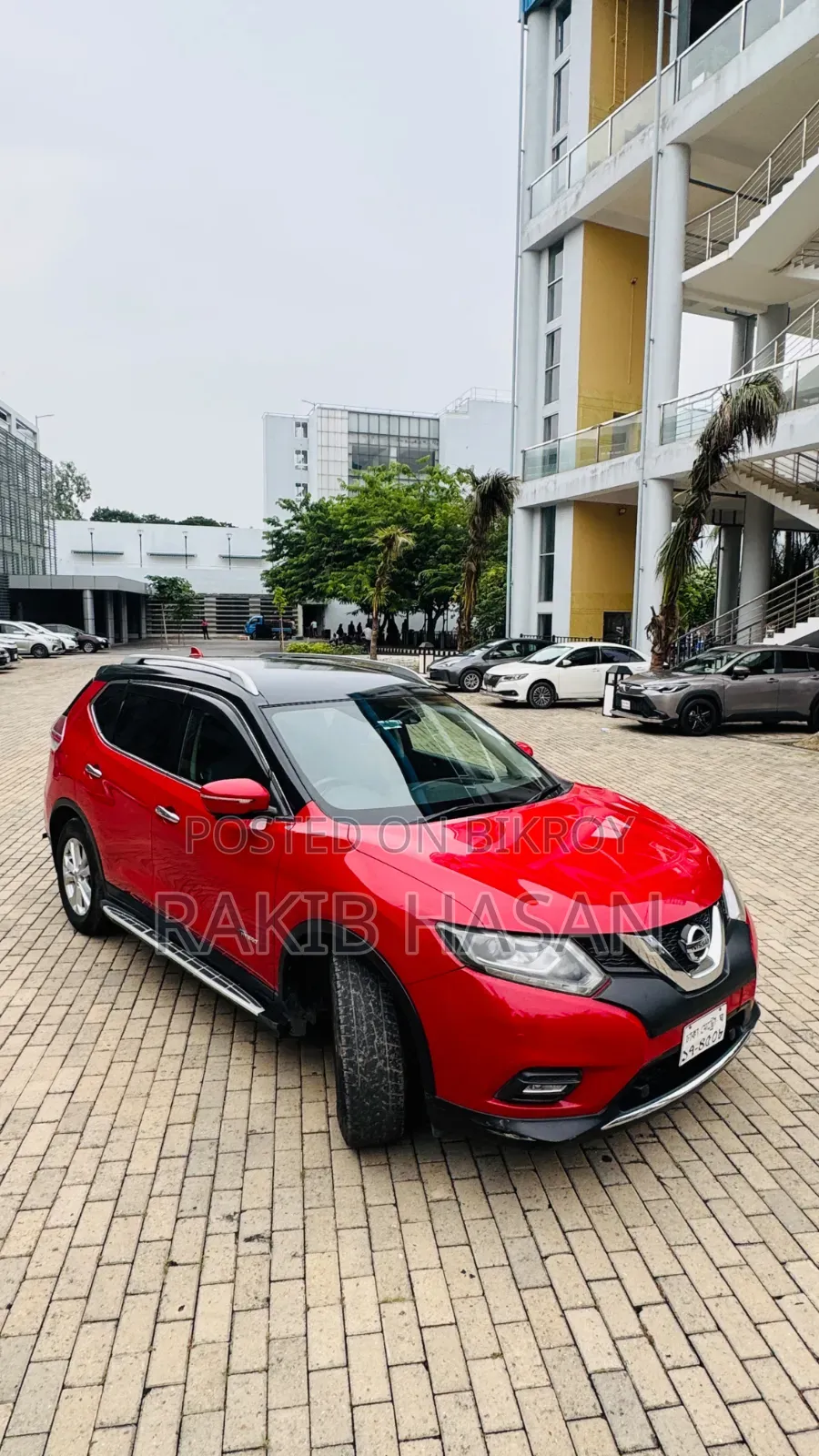 Nissan X-Trail 2.0 Hybrid FWD 2015 Red