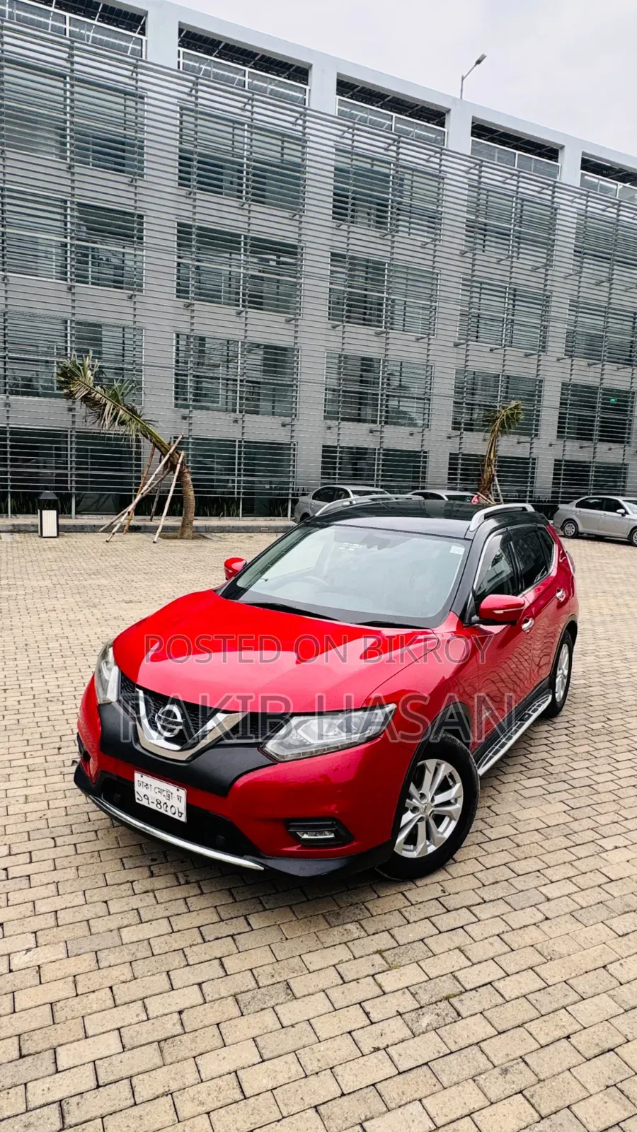 Nissan X-Trail 2.0 Hybrid FWD 2015 Red