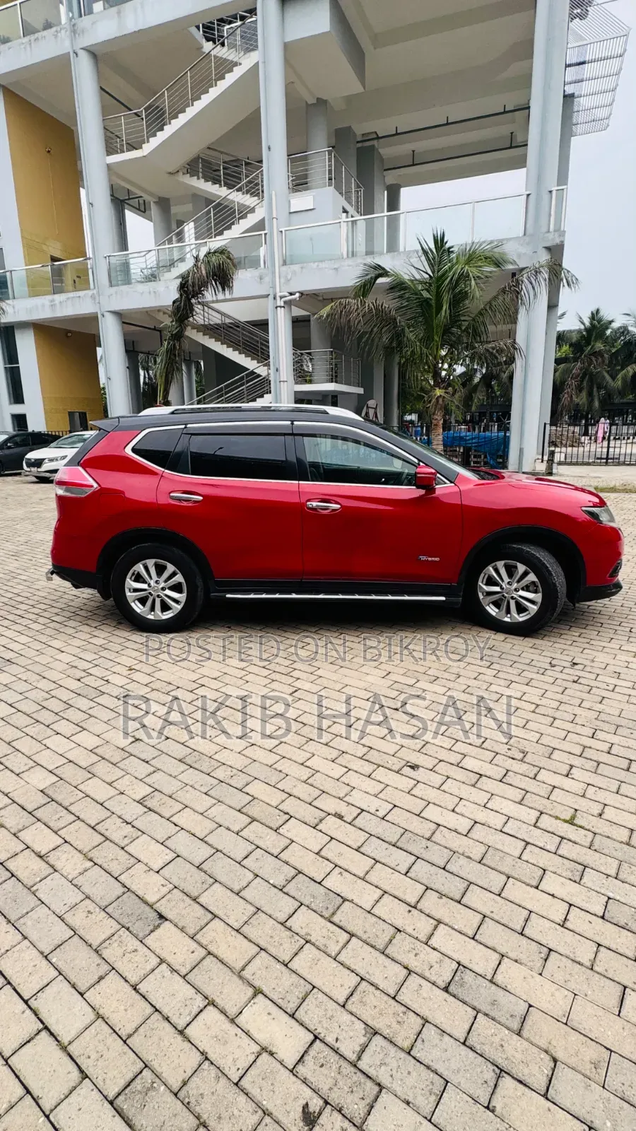 Nissan X-Trail 2.0 Hybrid FWD 2015 Red