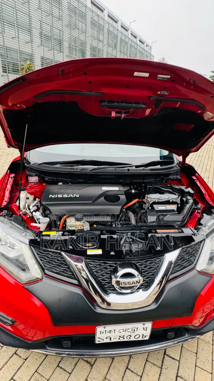 Nissan X-Trail 2.0 Hybrid FWD 2015 Red