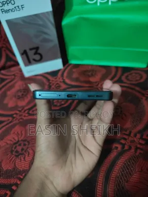 অপ্পো রেনো ১৩ এফ ২৫৬ জিবি ব্ল্যাক