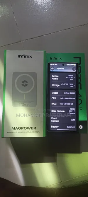 Infinix Note 40 Pro 256 GB Green