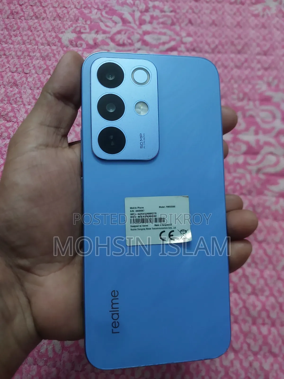 New Realme C85 4G 128 GB Blue