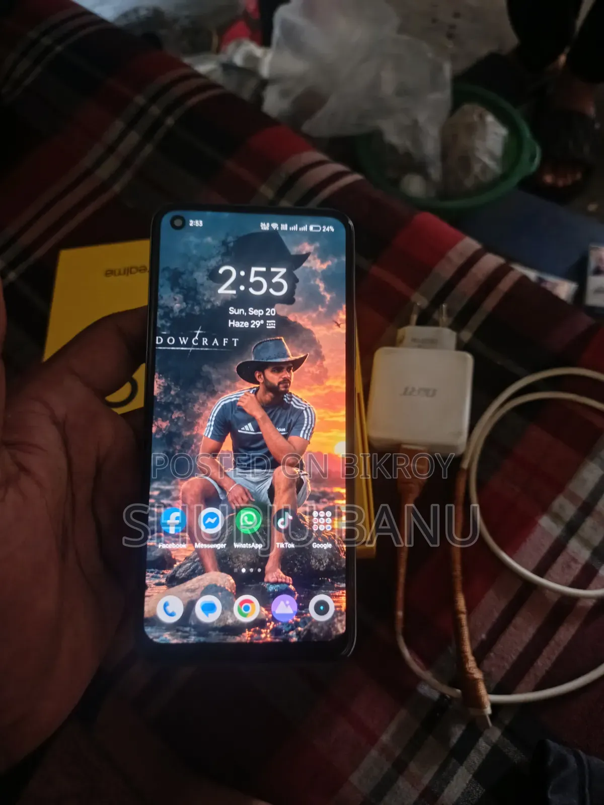 রিয়েলমি ৮ ৫জি ১২৮ জিবি কালো