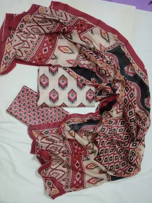 ১০০% সুতি থ্রি পিস
