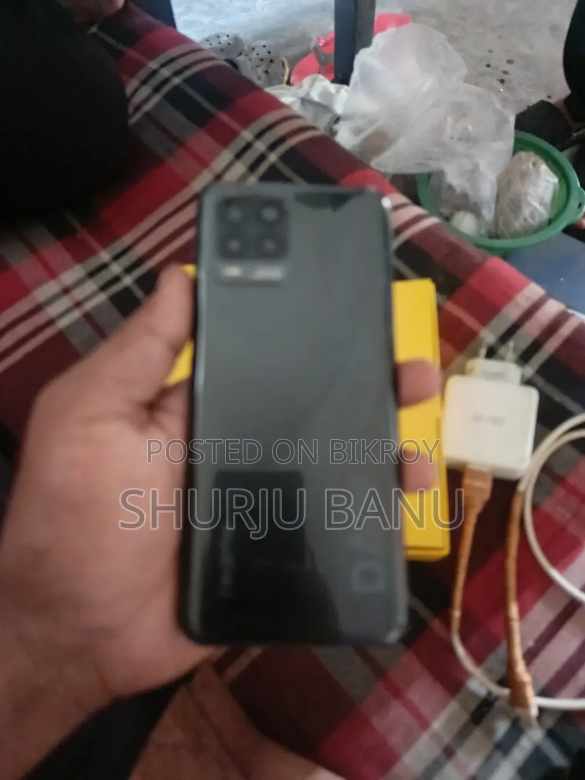 রিয়েলমি ৮ ৫জি ১২৮ জিবি কালো